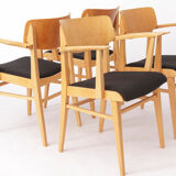 4 vintage arm chairs Casala 60s-70s Italy