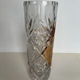 Bohemian crystal vase