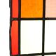 Colorful Amsterdam School Stained Glass Window – Art Deco