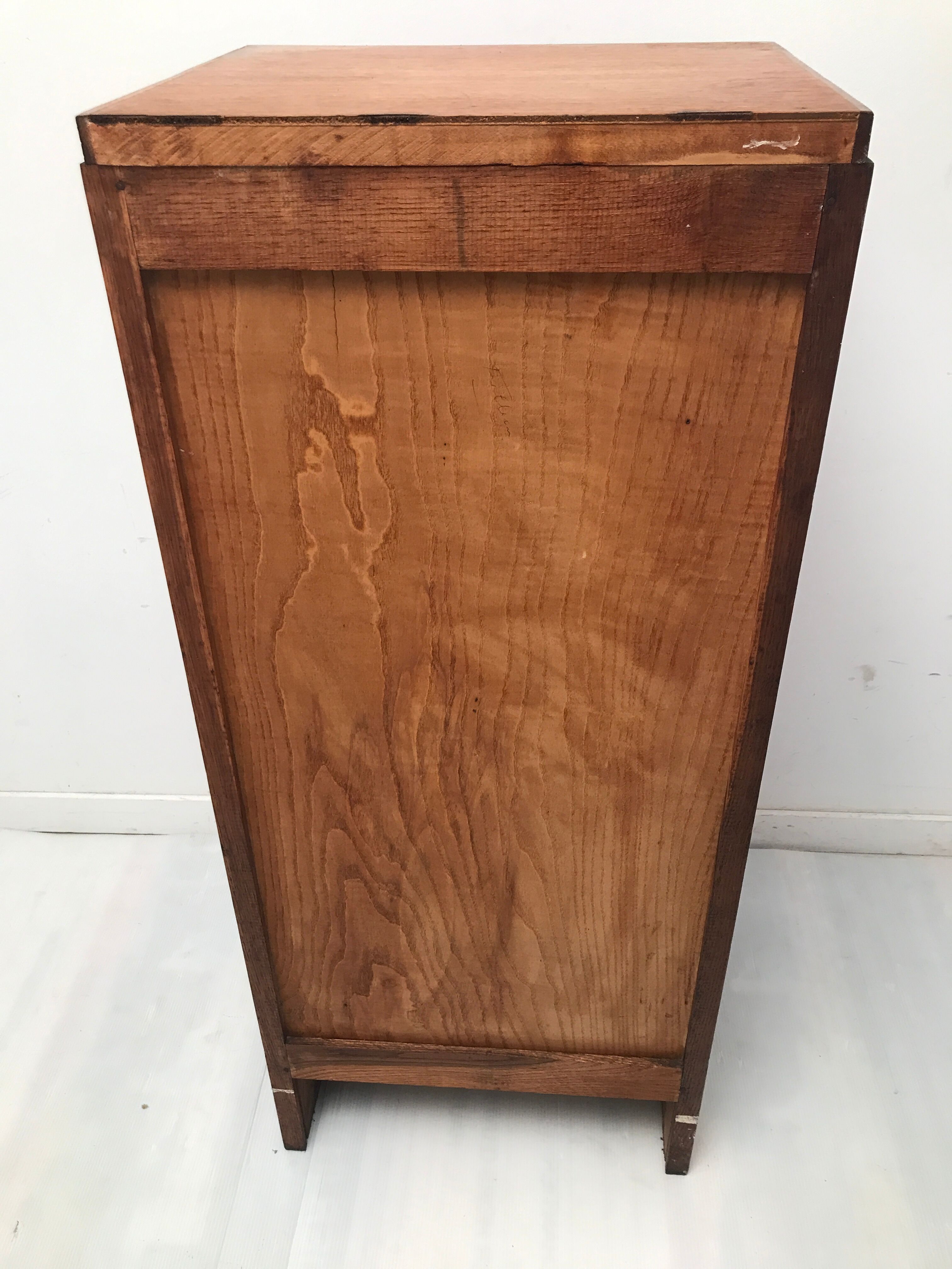 Meuble classeur à rideaux année 50-60