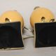 Pair of lamps feet "ostrich egg"