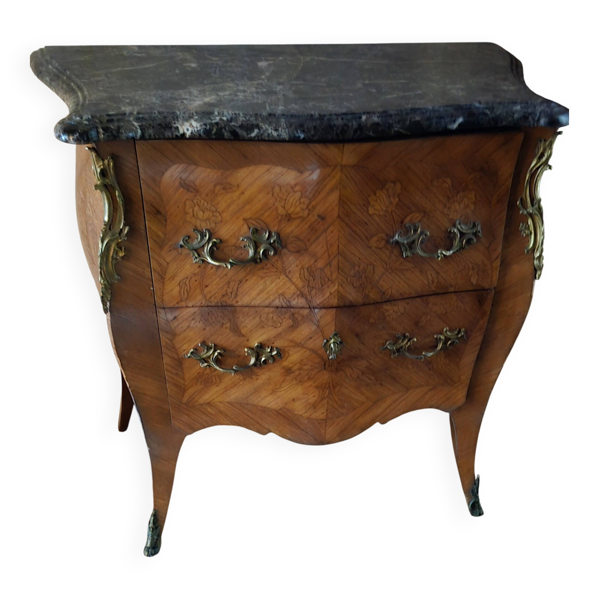LOUIS XV WOODEN COMMODE STYLE