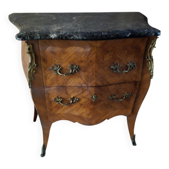 LOUIS XV WOODEN COMMODE STYLE