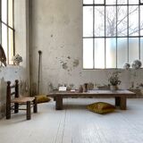 Brutally artisanal oak coffee table