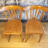 Pair of vintage bistro chairs