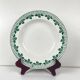 Set of 4 deep plates "Pedro", Sarreguemines, first half of the 20th century.