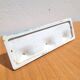 Antique white ceramic wall hook 3p