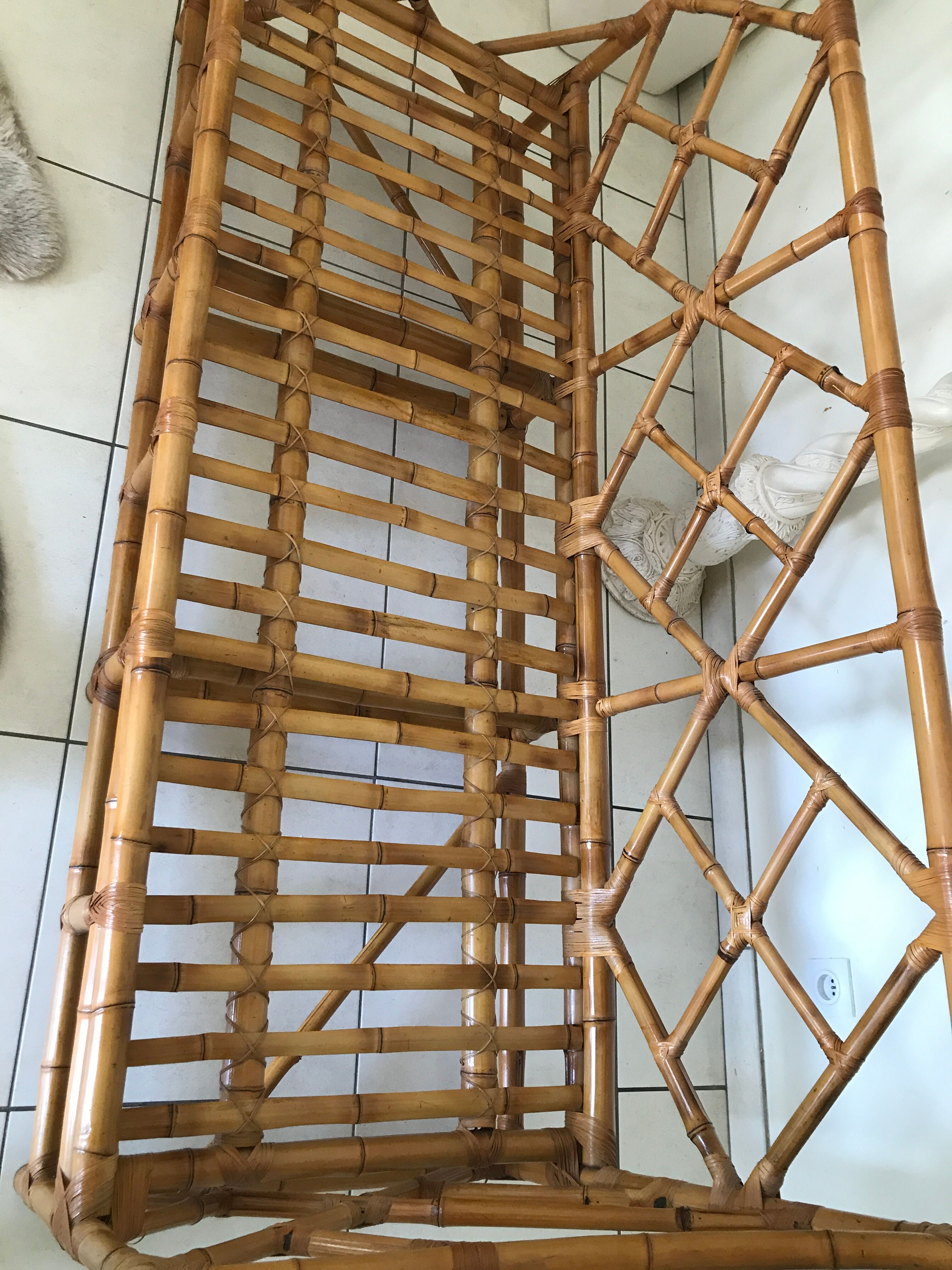 3-seater bamboo sofa 50/60