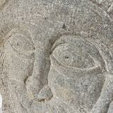 Stone sculpture 1950 face