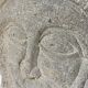 Stone sculpture 1950 face