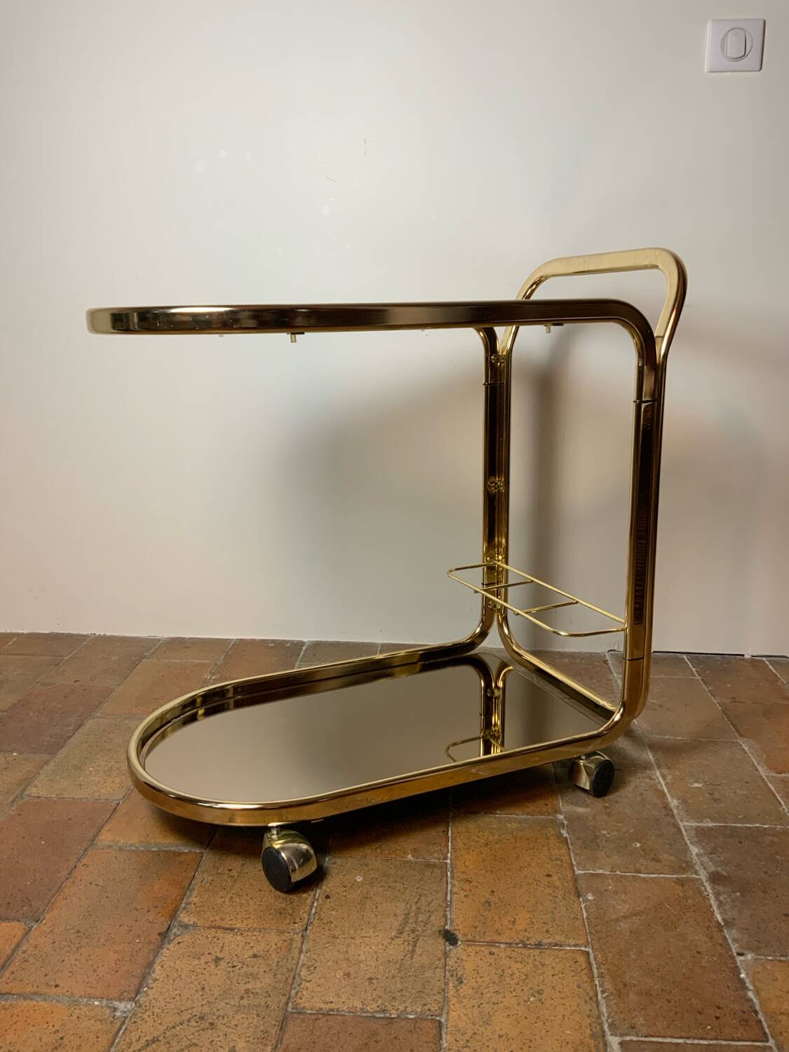 Vintage 70s serving cart