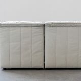 Canapés en cuir, années 1970, ensemble de 2