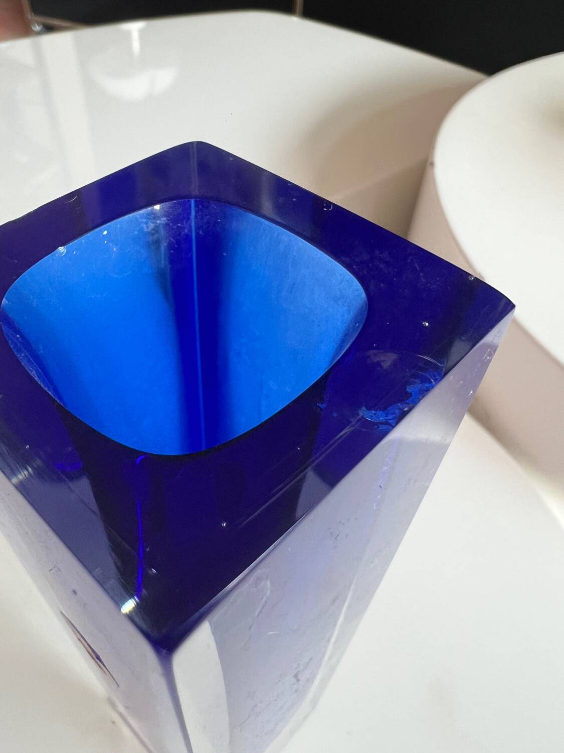 Sommerso Murano Vase 1960 – Hand-blown glass