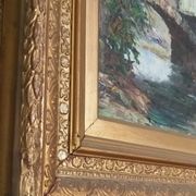 Painting "Houses in Rouergue"