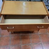 Vintage oak chest of drawers from the 60s