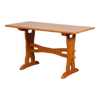 Table de repas vintage en bois, 1960