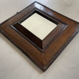 Mirror still old oak