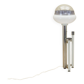 Floor lamp with ashtray, Space Age design, 1960s, production: Italy