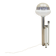 Floor lamp with ashtray, Space Age design, 1960s, production: Italy