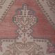 Vintage handmade Turkish rug 135x225 cm