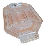 Art Deco compartmentalized tray