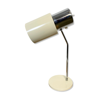 Beige table lamp by Josef Hurka For Napako, 1970s