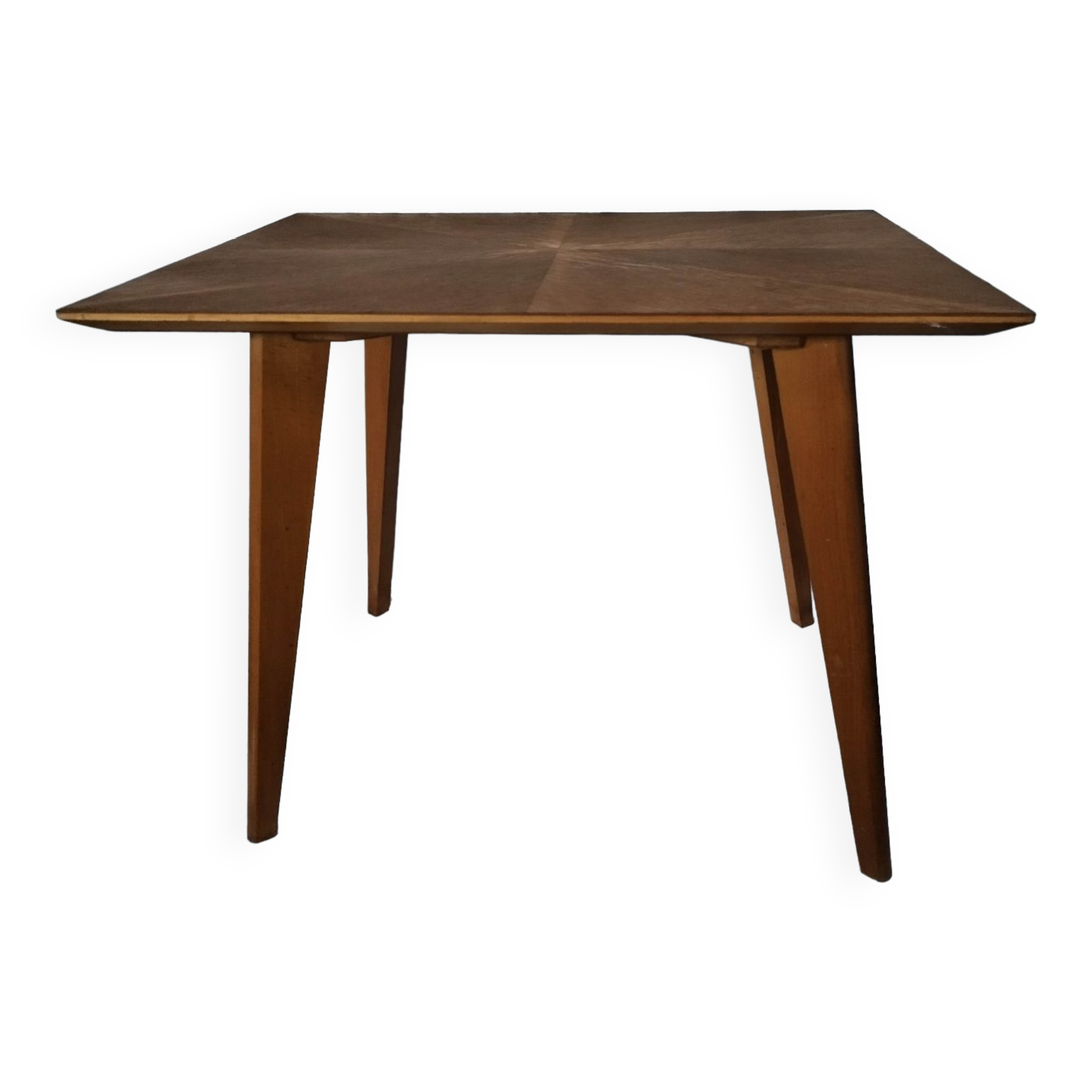 Coffee table from the 50s spindle feet