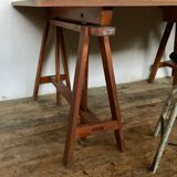 Former desk of architect work console table modernist vintage