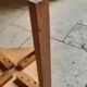 Wooden stool made of pine