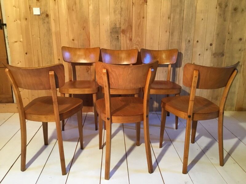 Lot 6 bistro chairs