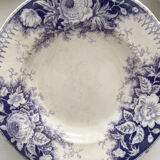 4 Sarreguemines "Jardinière" ironstone soup plates