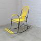 Rocking-chair spaghetti vintage années 70