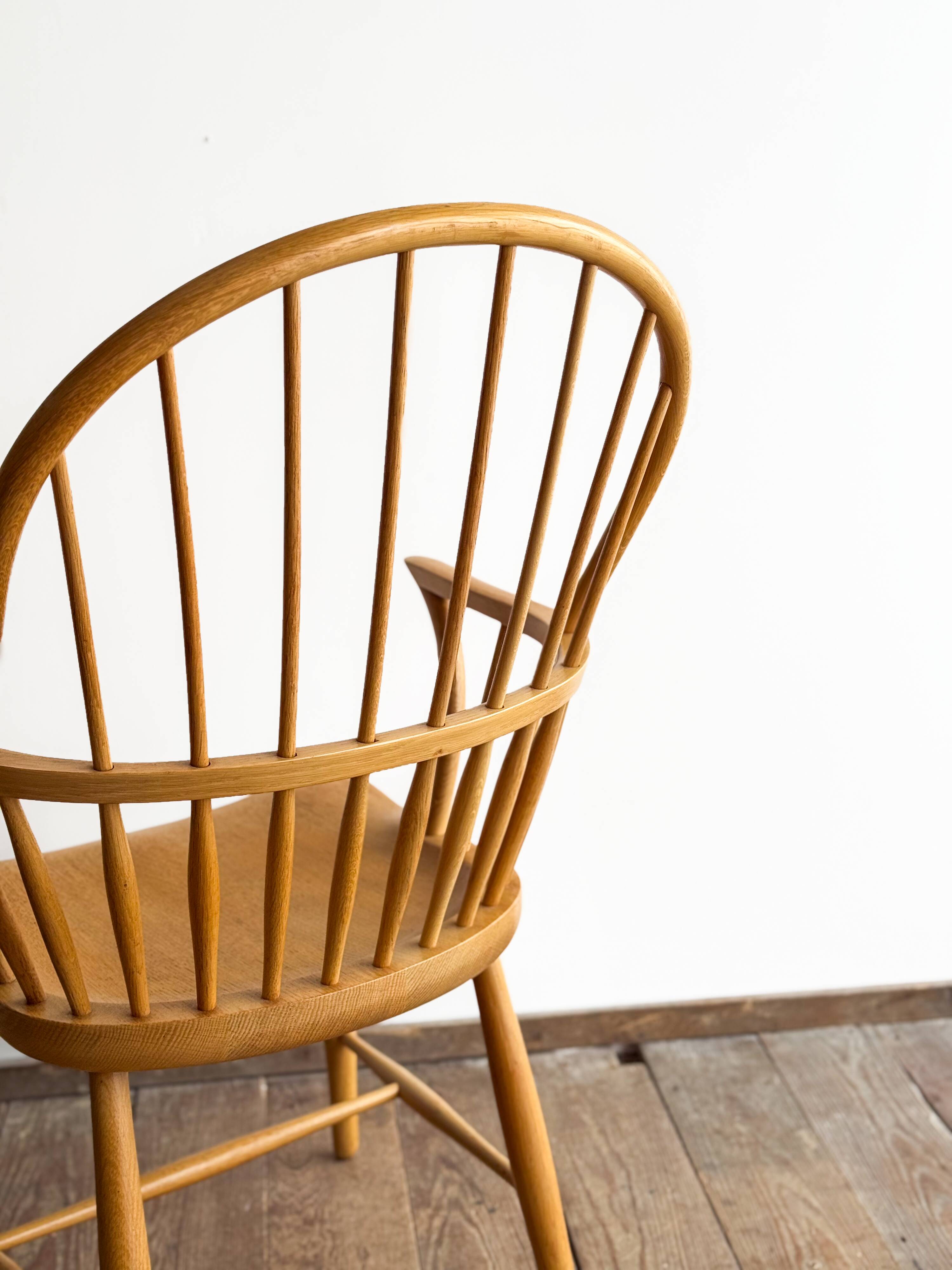 Chair by Frits Henningsen model CH18A in oak, Mid Century Design