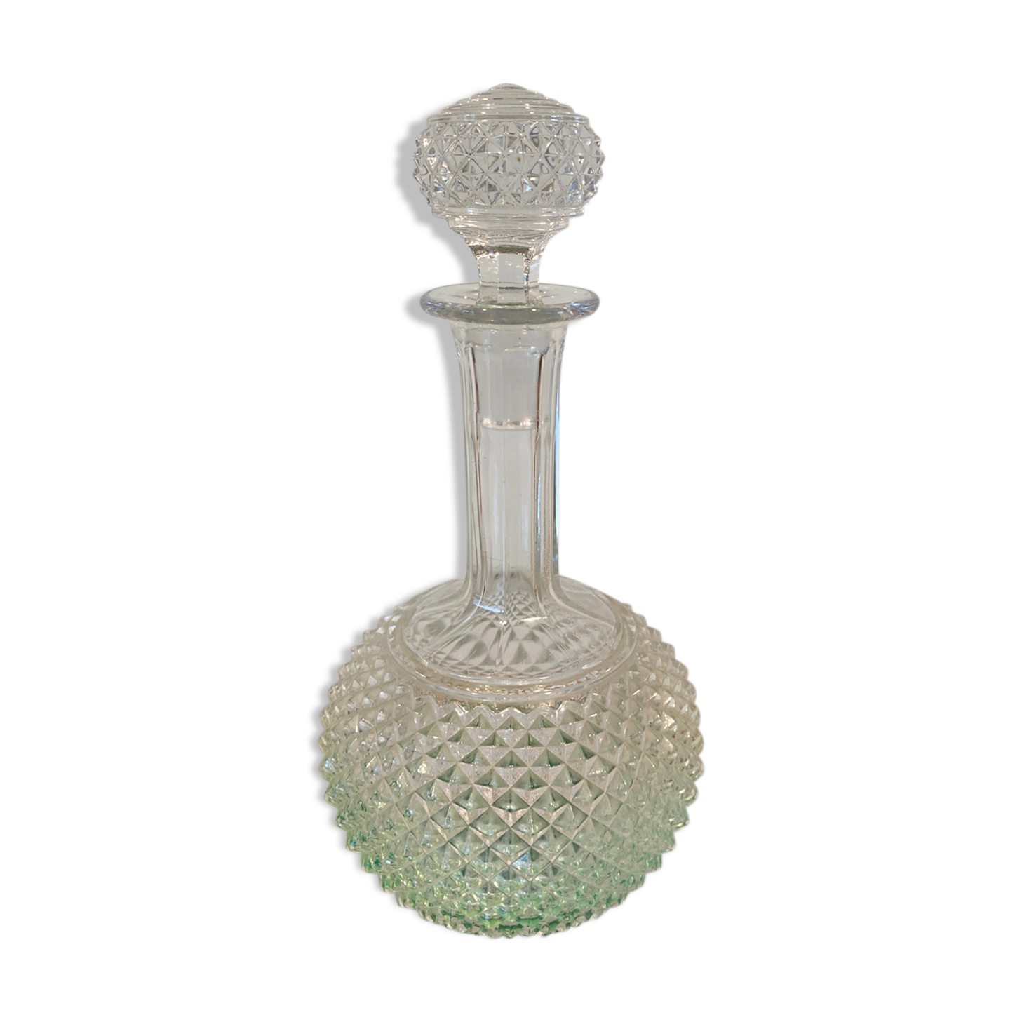 Baccarat diamond tip carafe