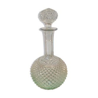 Baccarat diamond tip carafe