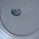 A set of 6 flat plates Terre de Fer Guirlandes Louis XVI Salins