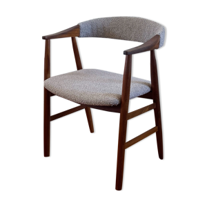 fauteuil danois vintage - teck