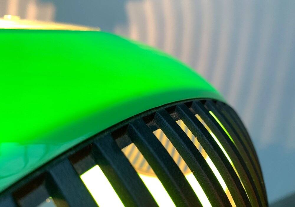 Suspension UFO from the space age attributed to Luigi Colani, 1970s.