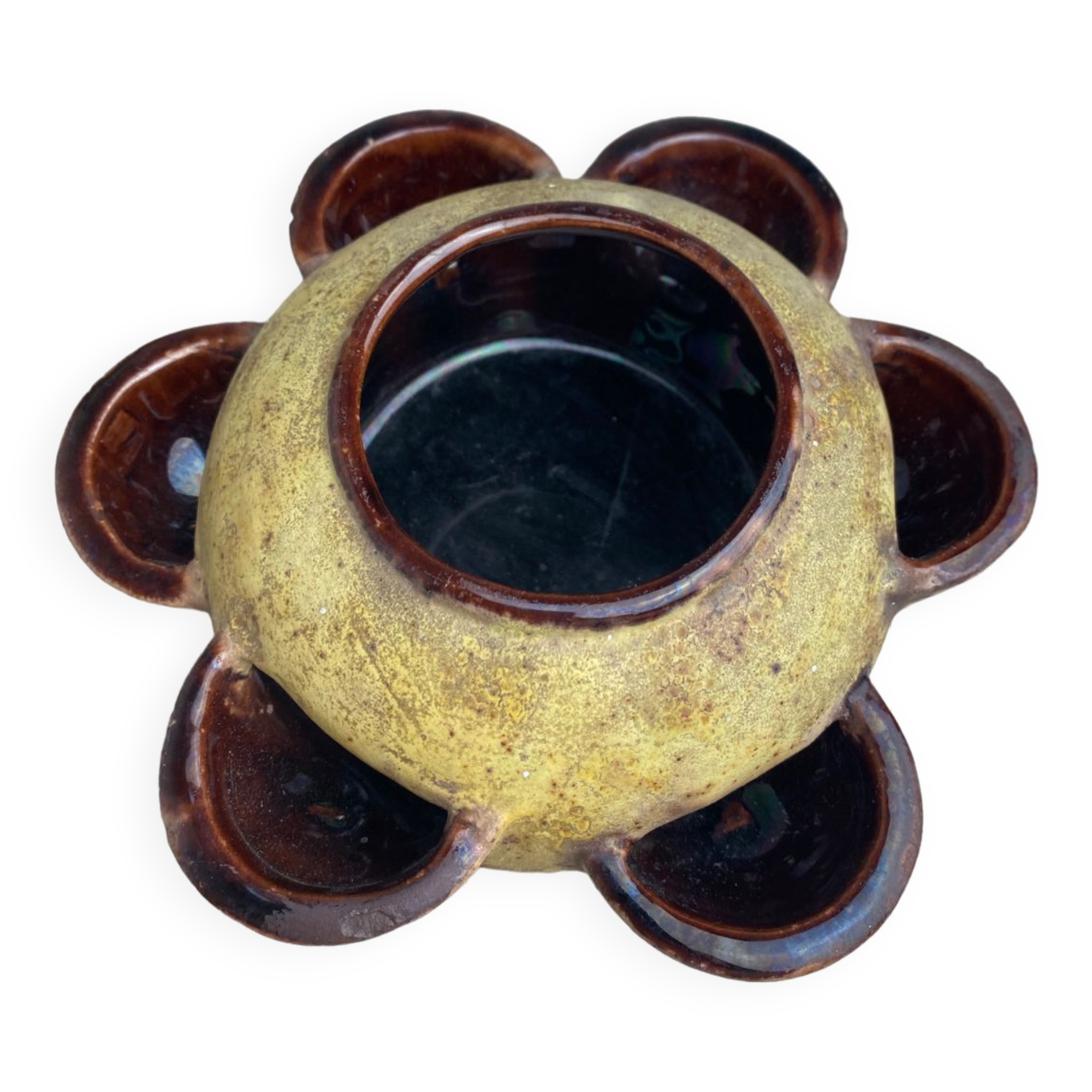 Ceramic flowerpot vase