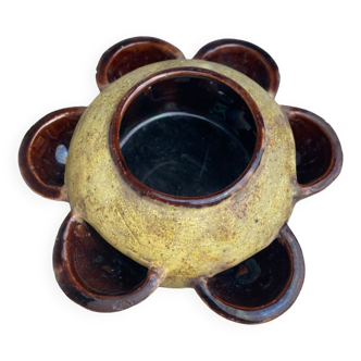Ceramic flowerpot vase