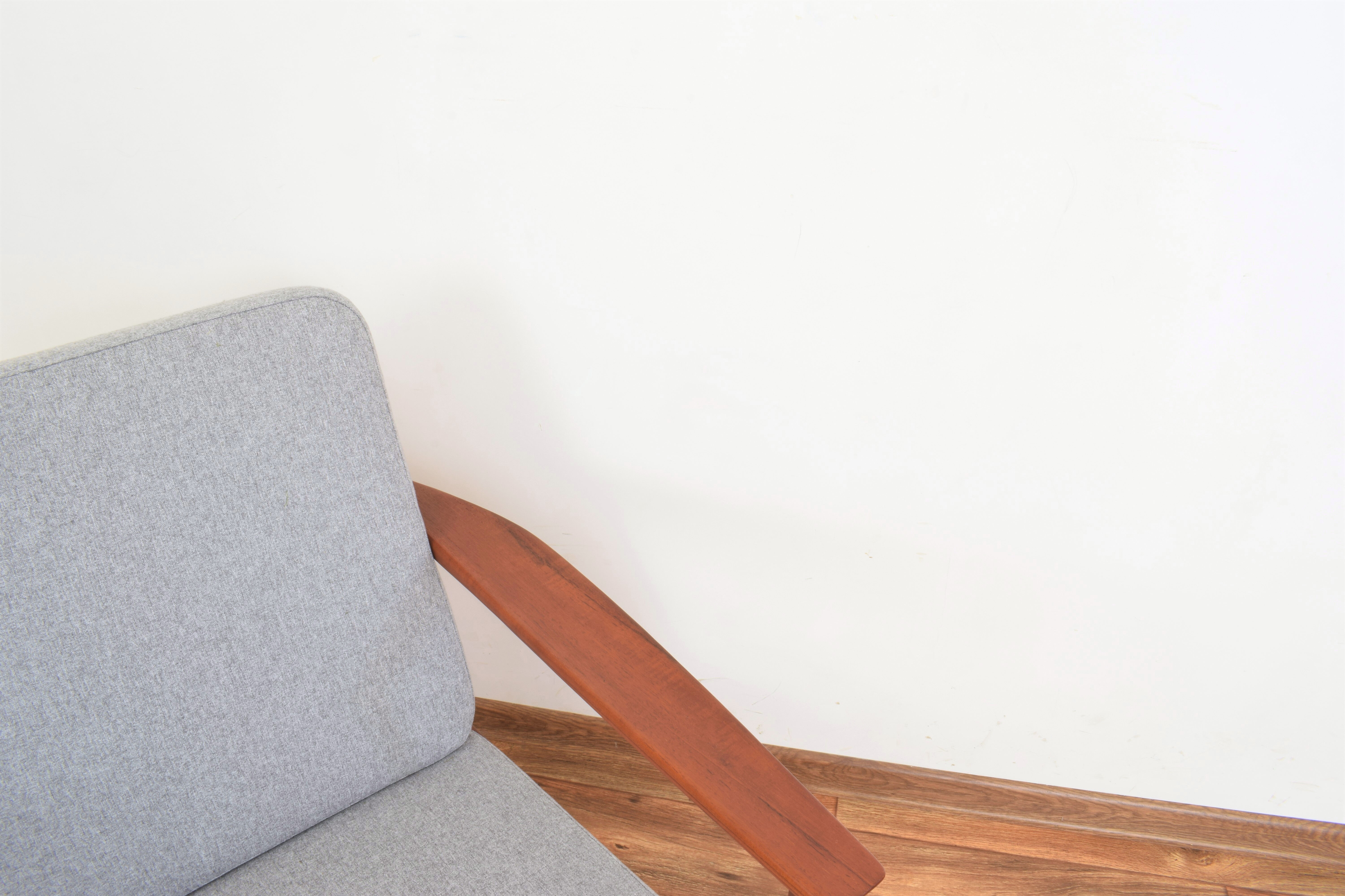 Danish teak lounge chairs, set of 2.