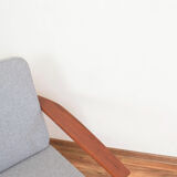 Danish teak lounge chairs, set of 2.