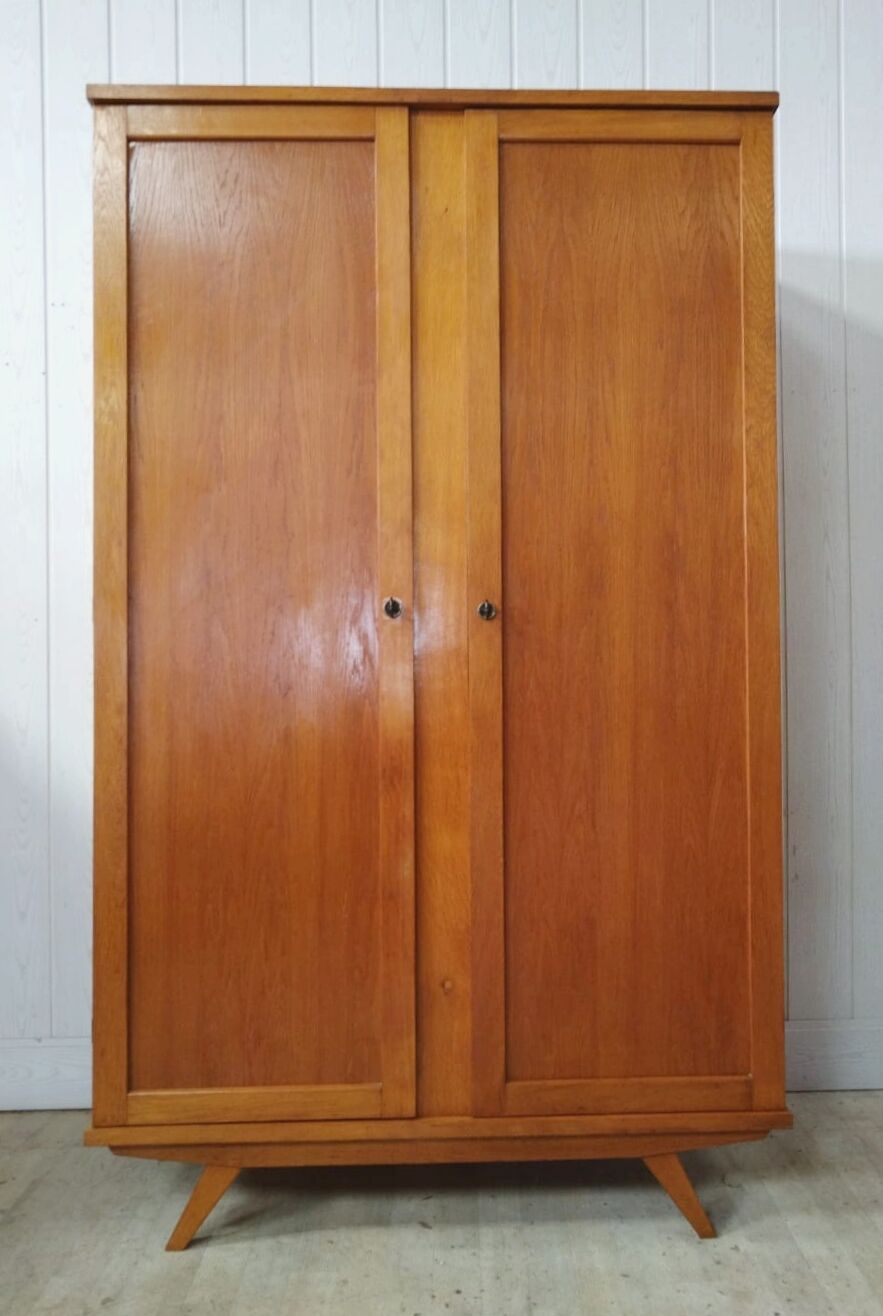 Vintage compass feet cabinet