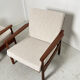 Salon scandinave en teck 1960