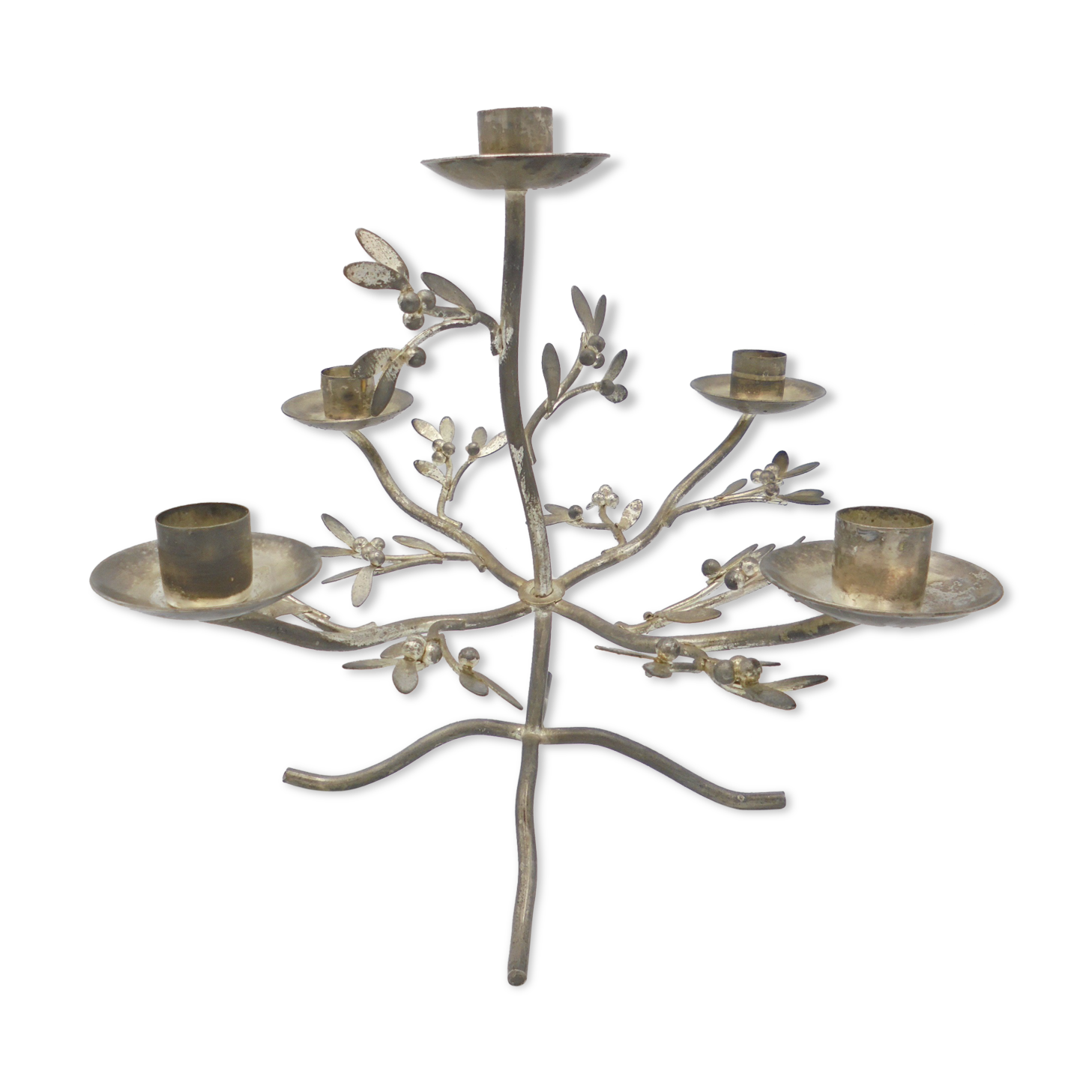 Chandelier décor houx