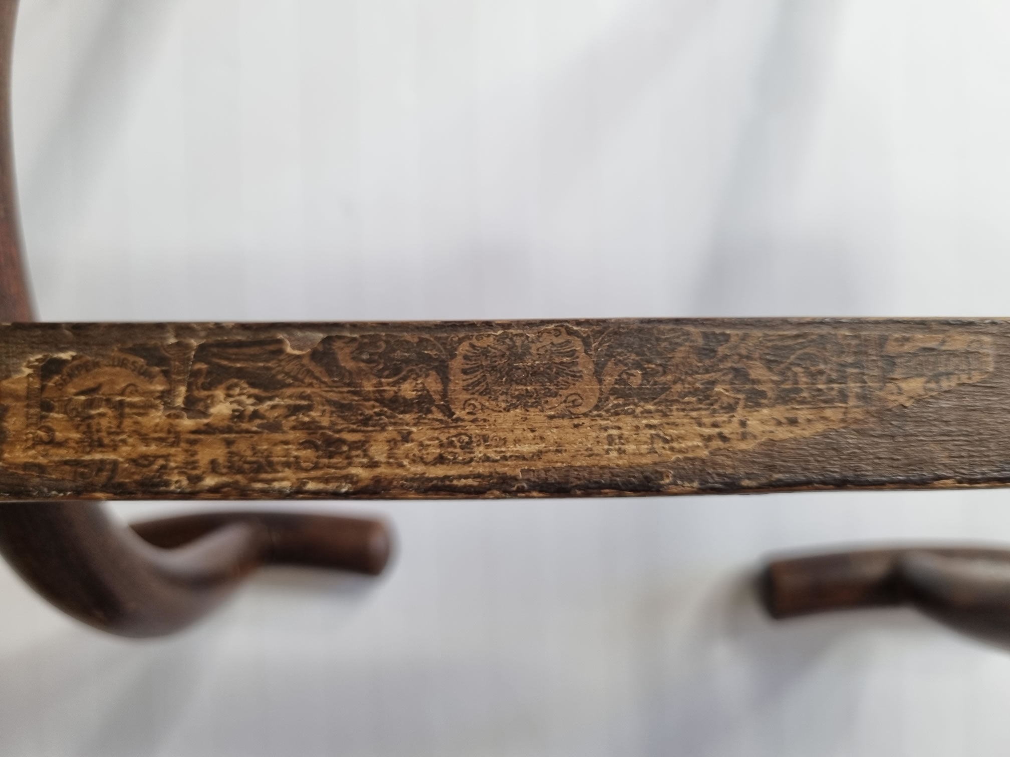 Coat rack 1900 in curved beech, Jacob & Josef Kohn, Vienna