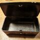 Small painted wooden box