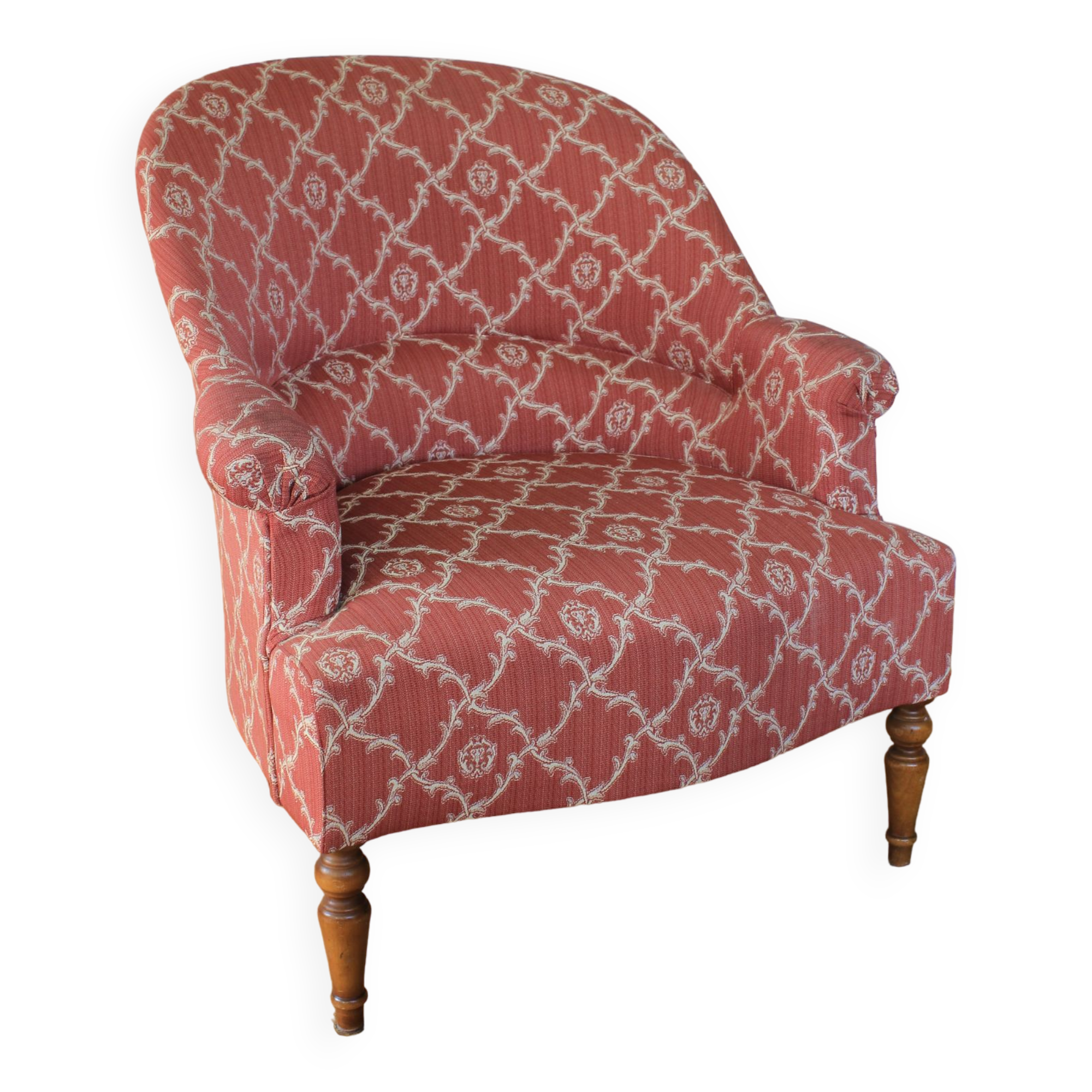 Paire de fauteuils crapaud