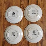 Mix of vintage dessert plates