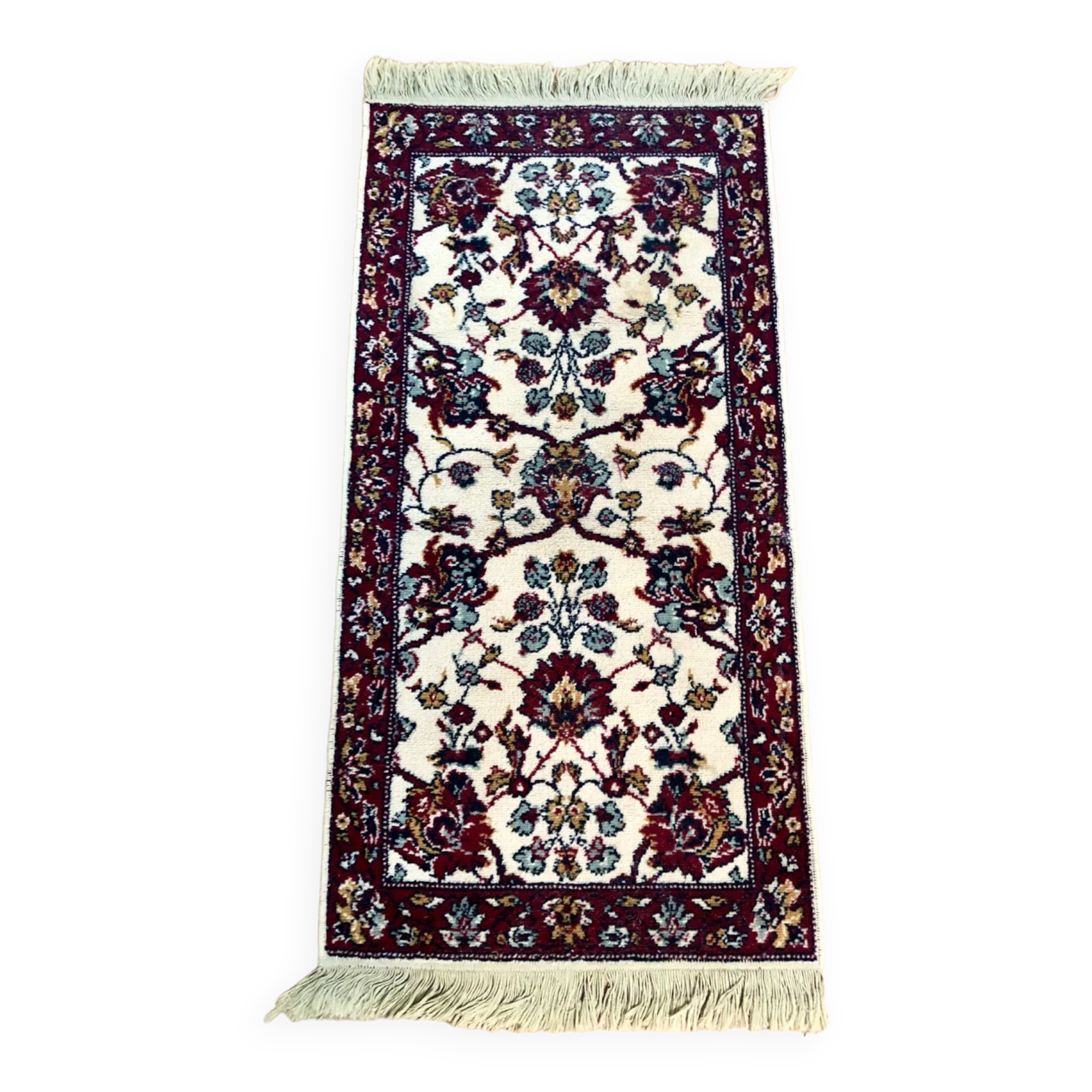 Small vintage oriental carpet - 133 x 60 cm